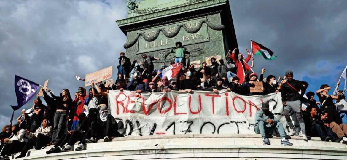 Protestas-estudiantiles-se-endurecen-en-Francia-reportan-504-detenidos-y-48-policias-heridos